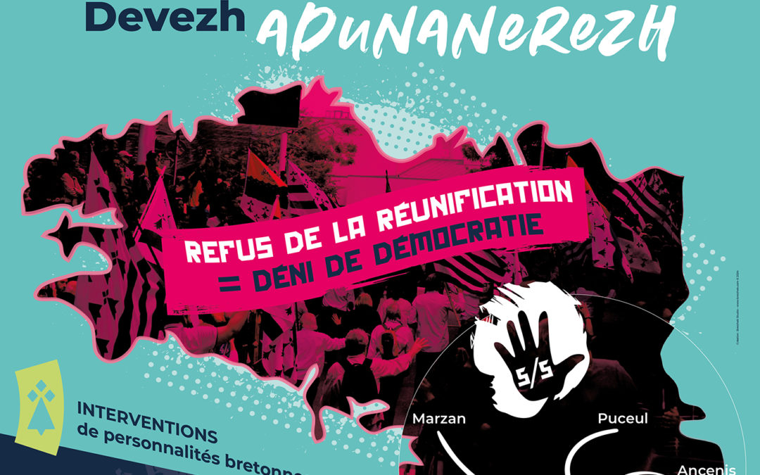 Journée d’action pour la réunification samedi 12 octobre 2024 à Nantes/Naoned